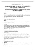 INTRODUCTION TO LAW&colon;&NewLine;DEFINITION OF TERMS IN LAW AND EVERYTHING YOU NEED TO KNOW AS A BEGINNER&NewLine;WELL SUMMARIZED STUDY MATERIALS AND NOTES 2025-2026 GRADED A&plus;&NewLine;