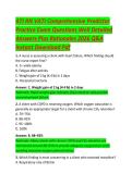 ATI RN VATI Comprehensive Predictor &NewLine;Practice Exam Questions Well Detailed &NewLine;Answers Plus Rationales 2026 Q&A &NewLine;Instant Download Pdf 