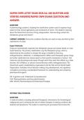 NAPRX CNPR LATEST EXAM ALL 180 QUESTION AND VERIFIED ANSWERS&sol;NAPRX CNPR EXAMS QUESTION AND ANSWER&period; &period;2026&sol;2027 FREQUENTLY TESTED Q&A FROM PAST PAPERS &ndash; MOST EXPECTED QUESTIONS FOR THE EXAM &ndash; MUST KNOW BEFORE THE EXAM&period;
