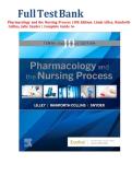 Test Bank For Pharmacology And The Nursing Process 10th Edition By Lilley&comma; Rainforth Collins & Snyder&NewLine;