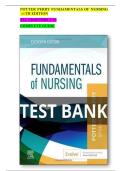 TEST BANK for Fundamentals of Nursing 11TH Edition by Potter Perry PDF&NewLine;