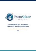 Louisiana LSLBC Acoustical Treatments Specialty Examination &vert; Practice Exam Q&A