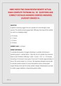 NBRC MOCK TMC EXAM REVIEW NEWEST ACTUAL EXAM COMPLETE TESTBANK ALL 50 QUESTIONS AND CORRECT DETAILED ANSWERS &lpar;VERIFIED ANSWERS&rpar; &vert;ALREADY GRADED A&plus;&period; &period;2026&sol;2027 FREQUENTLY TESTED Q&A FROM PAST PAPERS &ndash; MOST EXPECTED QUESTIONS FOR THE EXAM &ndash; MUST KNOW BEFORE