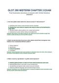 GLST 290 Midterm Chapter 3 Exam Questions and Answers Verified Solutions 2026 2027