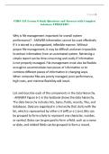 CMIS 351 Lesson 6 Study Questions and Answers with Complete Solutions UPDATED&excl;&excl;&excl;&period;