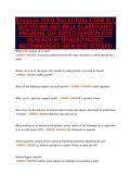 Ammonia 100 Q Test ACTUAL EXAM ALL&NewLine;QUESTIONS AND WELL ELABORATED&NewLine;ANSWERS TOP RATED VERSION FOR&NewLine;ALREADY A&plus; GRADED HIGHLY&NewLine;RECOMMENDED &vert;NEW AND REVISED