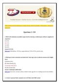 CWEA Collection Systems Maintenance Complete Practice Exam Prep Bundle &vert; 150 Questions &plus; Rationales &vert; Grade 1 & 2