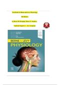 Berne & Levy Physiology 8th Edition Test Bank &vert; Koeppen & Stanton &vert; Chapters 1&ndash;44