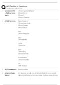 AWS AIF-C01 Exam 2025 &sol; Score 100&percnt; &sol; AI Practitioner Certification Test Bank &sol; Foundational Study Guide&NewLine;&NewLine;