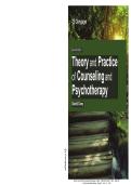 Theory and Practice of Counseling and Psychotherapy&comma; Cengage Learning&comma; 2024&comma; Complete counseling theories and psychotherapy study material