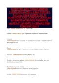 SCRIPTING AND PROGRAMMING&NewLine;FOUNDATIONS WGU EXAM NEWEST&NewLine;ACTUAL EXAM COMPLETE 80&NewLine;QUESTIONS AND CORRECT DETAILED&NewLine;ANSWERS &lpar;VERIFIED ANSWERS&rpar;&NewLine;&vert;ALREADY GRADED A&plus;&vert;&vert;BRAND NEW&NewLine;VERSION 2026&excl;&excl;&excl;