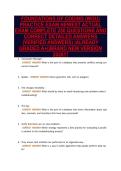 FOUNDATIONS OF CODING &lpar;WGU&rpar;&NewLine;PRACTICE EXAM NEWEST ACTUAL&NewLine;EXAM COMPLETE 250 QUESTIONS AND&NewLine;CORRECT DETAILED ANSWERS&NewLine;&lpar;VERIFIED ANSWERS&rpar; &vert;ALREADY&NewLine;GRADED A&plus;&vert;&vert;BRAND NEW VERSION&NewLine;2026&excl;&excl;&excl;