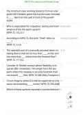 NICET Fire Alarm Level 1 Practice Exam &vert; 2026&sol;2027 Updated Questions & Answers
