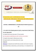 NSG 6020 WEEK 1 QUIZ &ndash; COMPREHENSIVE TEST BANK&NewLine;South University &vert; 2026 Updated &vert; 250 Questions with Verified Answers & Rationales&NewLine;