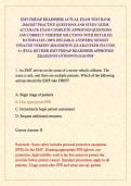 EMT FISDAP READINESS ACTUAL EXAM TEST BANK 2026&sol;2027 PRACTICE QUESTIONS AND STUDY GUIDE ACCURATE EXAM COMPLETE APPROVED QUESTIONS AND CORRECT VERIFIED SOLUTIONS WITH DETAILED RATIONALES &lpar;100&percnt; RELIABLE ANSWERS&rpar; NEWEST UPDATED VERSION 2026 EDITION &vert;GUARANTE