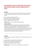 NGN COMMUNITY HEALTH ATI PROCTORED EXAM EXAM 70&NewLine;QUESTIONS AND CORRECT DETAILED ANSWERS RATED A&NewLine;GRADE 2026&sol;2027 FREQUENTLY MOST TESTED Q&A FROM PAST PAPERS &ndash; MOST EXPECTED IN EXAM &ndash; MUST KNOW BEFORE EXAM
