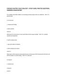 CENGAGE CHAPTER 9 QUIZ 2026&sol;2027 &vert; STUDY GUIDE&comma; PRACTICE QUESTIONS&comma; ANSWERS & EXAM REVIEW