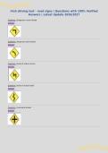 Irish driving test - road signs &vert; Questions with 100&percnt; Verified&NewLine;Answers &vert; Latest Update 2026&sol;2027&NewLine;