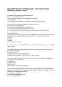 CENGAGE PRE-TEST EXAM 2 PREP 2026&sol;2027 &vert; STUDY GUIDE&comma; PRACTICE QUESTIONS&comma; ANSWERS & REVIEW