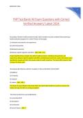 FNP Test Bank Exam Review 2025&sol;2026&colon; Complete Practice Questions & Correct Answers on Family Nurse Practitioner Core Competencies &ndash; Pass Your FNP Certification with Confidence