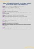 NANDA-1 Nursing Diagnosis Components and Formulation &vert; Questions&NewLine;with 100&percnt; Verified Answers &vert; Latest Update 2026&sol;2027&NewLine;