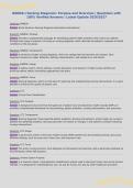 NANDA-I Nursing Diagnosis&colon; Purpose and Overview &vert; Questions with&NewLine;100&percnt; Verified Answers &vert; Latest Update 2026&sol;2027