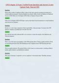 CPCO chapter 12 Exam &vert; Verified Exam Questions and Answers &vert; Latest&NewLine;Updated Study Material 2026