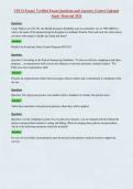 CPCO Exam &vert; Verified Exam Questions and Answers &vert; Latest Updated&NewLine;Study Material 2026