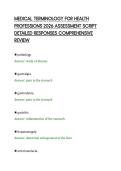 MEDICAL&lowbar;TERMINOLOGY&lowbar;FOR&lowbar;HEALTH&lowbar;PROFESSIONS&lowbar;2026&lowbar;ASSESSMENT&lowbar;SCRIPT &lpar;2&rpar;