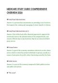 MEDICARE STUDY GUIDE COMPREHENSIVE OVERVIEW 2026&period;pdf&NewLine;&NewLine;