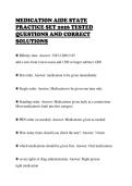 MEDICATION&lowbar;AIDE&lowbar;STATE&lowbar;PRACTICE&lowbar;SET&lowbar;2026&lowbar;TESTED&lowbar;QUESTIONS&lowbar;AND&lowbar;CORRECT