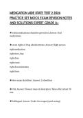 MEDICATION&lowbar;AIDE&lowbar;STATE&lowbar;TEST&lowbar;2&lowbar;2026&lowbar;PRACTICE&lowbar;SET&lowbar;MOCK&lowbar;EXAM&lowbar;REVISION