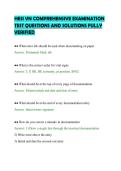 HESI VN COMPREHENSIVE EXAMINATION TEST QUESTIONS AND SOLUTIONS FULLY VERIFIED&period;pdf&NewLine;&NewLine;