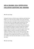 HESI&lowbar;A2&lowbar;READING&lowbar;2026&lowbar;CERTIFICATION&lowbar;EVALUATION&lowbar;QUESTIONS&lowbar;AND&lowbar;ANSWERS