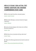 HESI&lowbar;A2&lowbar;V1&lowbar;EXAM&lowbar;1&lowbar;2026&lowbar;ACTUAL&lowbar;TEST&lowbar;VERIFIED&lowbar;QUESTIONS&lowbar;AND&lowbar;ANSWERS