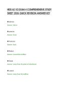 HESI&lowbar;A2&lowbar;V2&lowbar;EXAM&lowbar;4&lowbar;COMPREHENSIVE&lowbar;STUDY&lowbar;SHEET&lowbar;2026&lowbar;QUICK&lowbar;REVISION