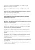 CENGAGE LEARNING CHAPTER 11 2026&sol;2027 &vert; STUDY GUIDE&comma; PRACTICE QUESTIONS&comma; ANSWERS & EXAM REVIEW