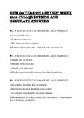 HESI&lowbar;A2&lowbar;VERSION&lowbar;1&lowbar;REVIEW&lowbar;SHEET&lowbar;2026&lowbar;FULL&lowbar;QUESTIONS&lowbar;AND&lowbar;ACCURATE