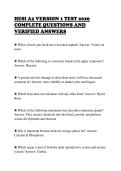 HESI&lowbar;A2&lowbar;VERSION&lowbar;1&lowbar;TEST&lowbar;2026&lowbar;COMPLETE&lowbar;QUESTIONS&lowbar;AND&lowbar;VERIFIED&lowbar;ANSWERS &lpar;2&rpar;
