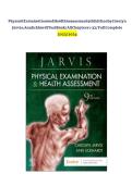 Test Bank for Physical Examination and Health Assessment 9th Edition Jarvis & Eckhardt 2027&sol;2028