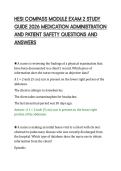 HESI&lowbar;COMPASS&lowbar;MODULE&lowbar;EXAM&lowbar;2&lowbar;STUDY&lowbar;GUIDE&lowbar;2026&lowbar;MEDICATION&lowbar;ADMINISTRATION