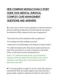 HESI&lowbar;COMPASS&lowbar;MODULE&lowbar;EXAM&lowbar;5&lowbar;STUDY&lowbar;GUIDE&lowbar;2026&lowbar;MEDICAL&lowbar;SURGICAL&lowbar;COMPLEX