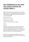 HESI&lowbar;COMPREHENSIVE&lowbar;EXIT&lowbar;FINAL&lowbar;PAPER&lowbar;2026&lowbar;COMPLETE&lowbar;QUESTIONS&lowbar;AND