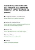 HESI&lowbar;CRITICAL&lowbar;CARE&lowbar;V1&lowbar;STUDY&lowbar;GUIDE&lowbar;2026&lowbar;VENTILATOR&lowbar;MANAGEMENT&lowbar;AND