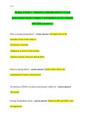 NURS4 EXAM 3 - NURSING JURISPRUDENCE EXAM QUESTIONS WITH CORRECT ANSWERS&period;