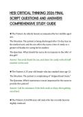 HESI&lowbar;CRITICAL&lowbar;THINKING&lowbar;2026&lowbar;FINAL&lowbar;SCRIPT&lowbar;QUESTIONS&lowbar;AND&lowbar;ANSWERS&lowbar;COMPREHENSIVE