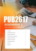 PUB2617 Assignment 2 Semester 2026 - Due 9 September 2026