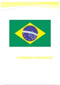 Complete Samenvatting Aardrijkskunde HAVO &ndash; Domein Brazili&euml; &lpar;Examenproof&rpar;