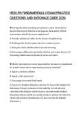HESI&lowbar;LPN&lowbar;FUNDAMENTALS&lowbar;2&lowbar;EXAM&lowbar;PRACTICE&lowbar;QUESTIONS&lowbar;AND&lowbar;RATIONALE&lowbar;GUIDE