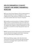 HESI&lowbar;LPN&lowbar;FUNDAMENTALS&lowbar;2&lowbar;EXAM&lowbar;KEY&lowbar;CONCEPTS&lowbar;AND&lowbar;NURSING&lowbar;FUNDAMENTALS